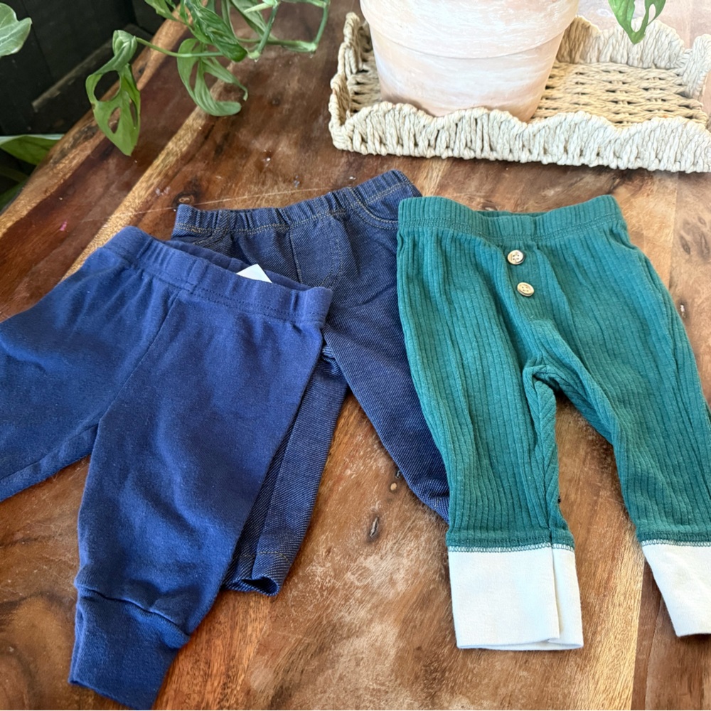 Carter's Navy and Gray Infant Jeans